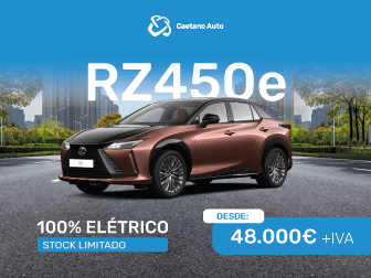 O seu futuro na mobilidade elétrica começa agora com o Lexus RZ 450e 